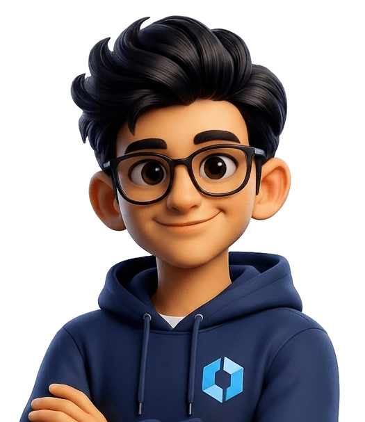 HaxWorld ERP mascot with arms crossed